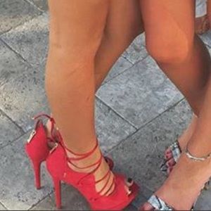 Red high heels